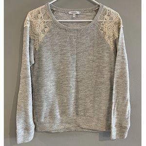 dELiA’s lightweight long sleeve sweater
